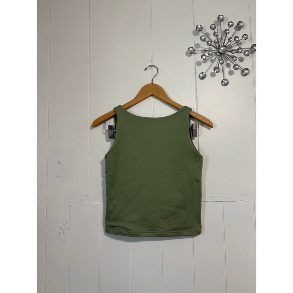 Women's SET Tank Top Size S Green